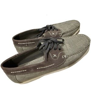 Men's Gray and Brown Casual Shoes